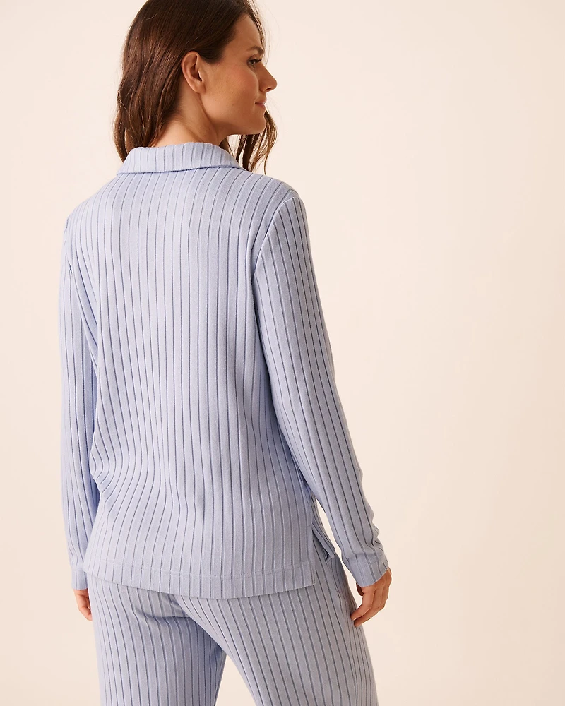 Ribbed Long Sleeve Shirt