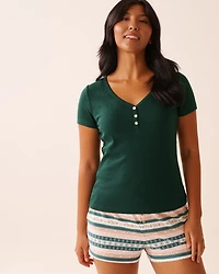 T-shirt henley côtel