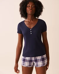 T-shirt henley côtel