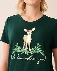 Deer Print Super Soft T-shirt