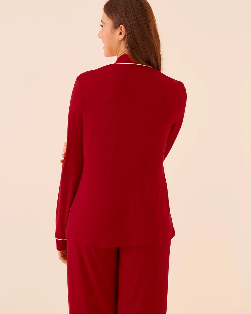 Comfort & Joy Print Super Soft Button-down Shirt