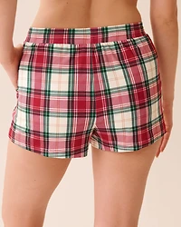 Short de pyjama ultra doux imprimé cerf