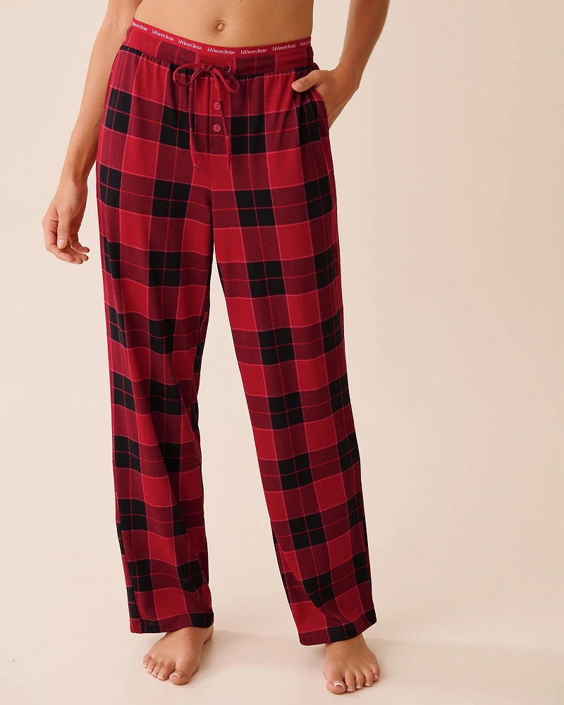 Pantalon de pyjama ultra doux carreaux buffalo
