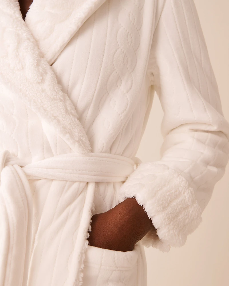 Luxurious Hooded Robe