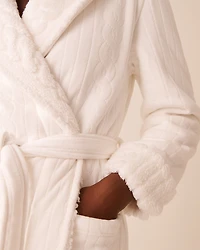 Luxurious Hooded Robe