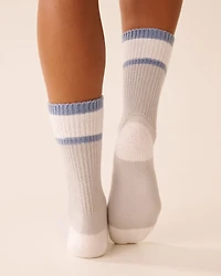 Mid-calf Knit Socks