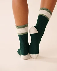 Mid-calf Knit Socks