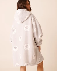 Sheep Soft Plush Oversized Hoodie