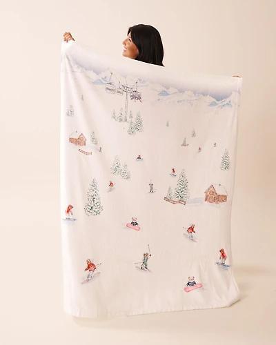 Après-Ski Soft Plush Blanket