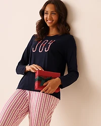 Ensemble pyjama en coton imprimé chien