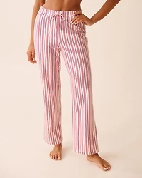 Gingerbread Print Cotton PJ Set