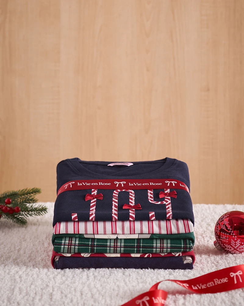 Ensemble pyjama en coton imprimé chien