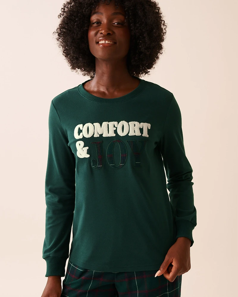 Comfort & Joy Interlock Sweater