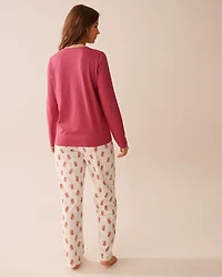 Dog Print Cotton PJ Set