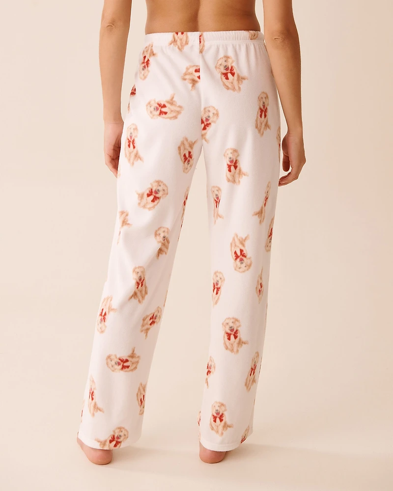 Ensemble pyjama en polaire imprimé ours