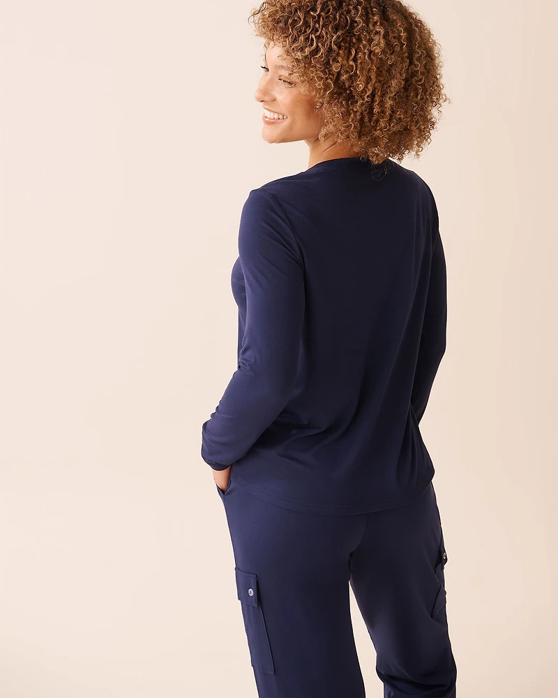 Farm Friends Print Super Soft Long Sleeve Shirt