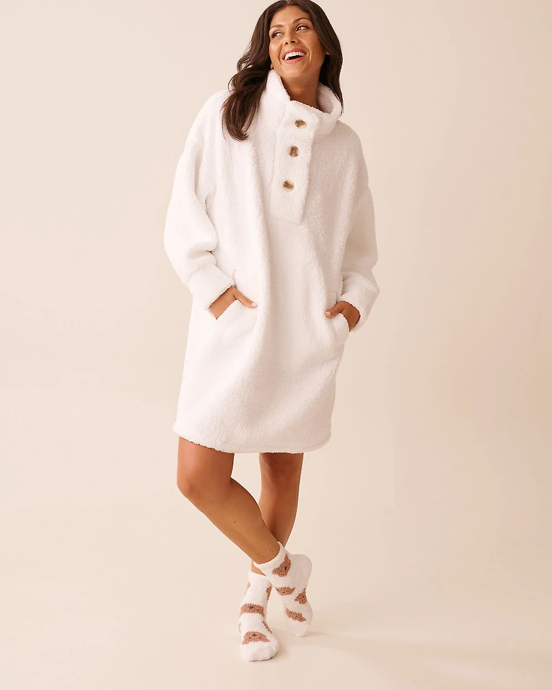 Plush Teddy Bear Socks