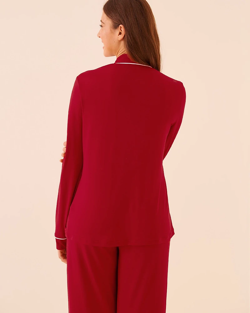 Comfort & Joy Print Super Soft Button-down Shirt