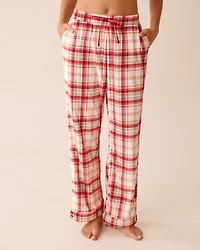 Pantalon de pyjama en velours doux imprimé amis la ferme