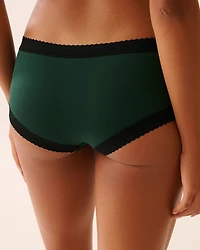 Super Soft Lace Trim Boyleg Panty