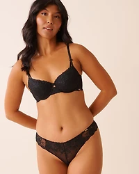 Lace Garter Brazilian Panty