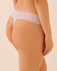 Lace Thong Panty