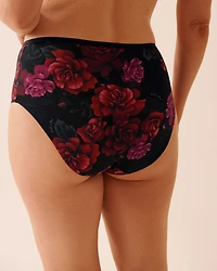 Microfiber Sleek Back High Waist Bikini Panty