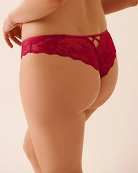Lace Garter Brazilian Panty