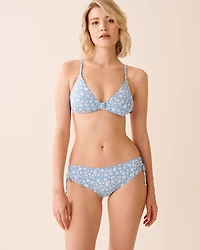 SERENE BLUE Bralette Bikini Top
