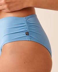 SERENE BLUE Mid-rise Bikini Bottom