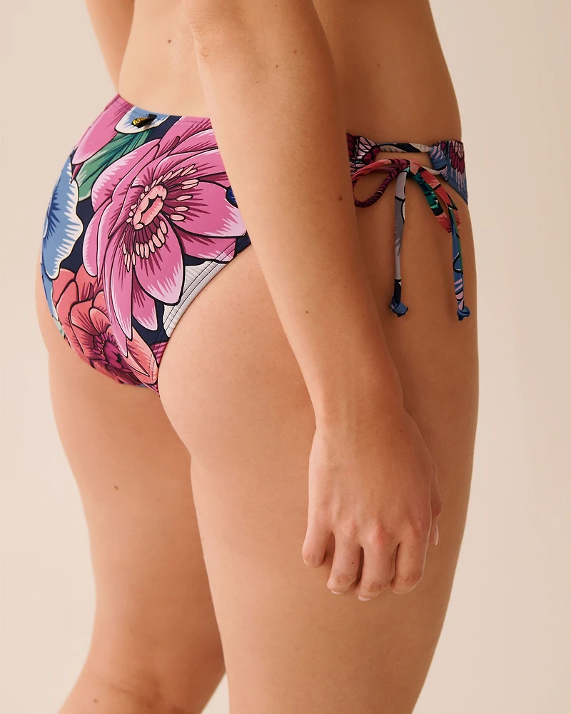 LILAC BLUE Side Tie Bikini Bottom