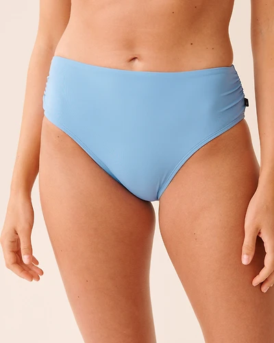 SERENE BLUE Mid-rise Bikini Bottom