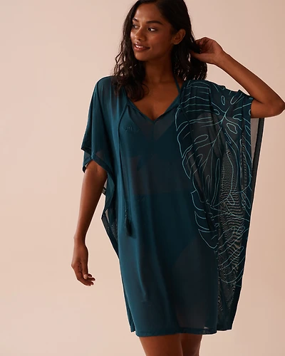 Poncho en résille