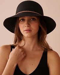 Cloche Hat with Seashells