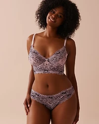 Unlined Lace Corset Bra