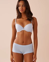 Lightly Lined Modal and Lace Demi Bra