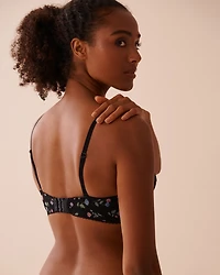 Soutien-gorge push-up sans bretelles demi-buste