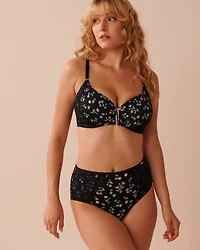 Microfiber Sleek Back High Waist Bikini Panty