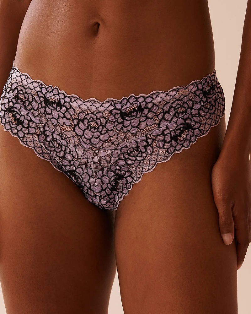 3-tone Lace Cheeky Panty