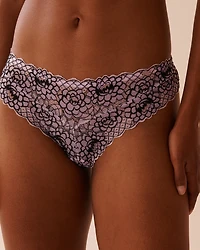 3-tone Lace Cheeky Panty