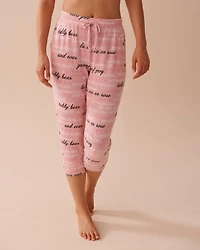 Capri en fibres recyclées motif Vichy