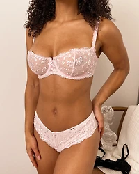 Unlined Balconette Bra