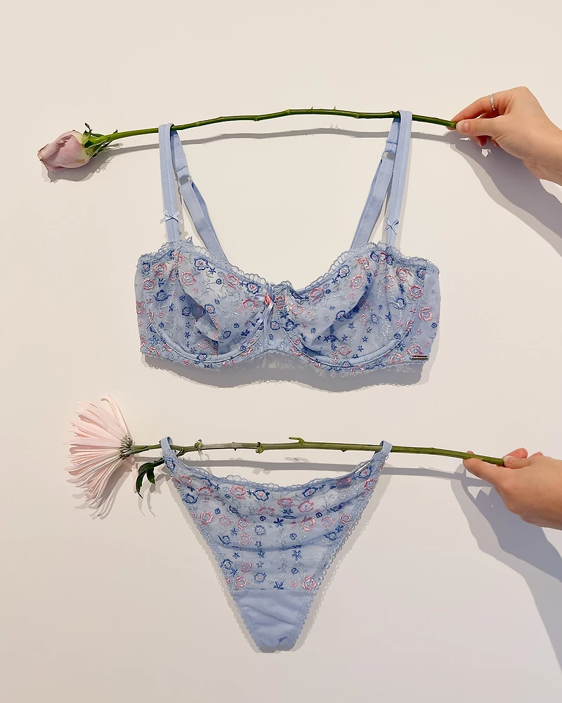 Unlined Balconette Bra