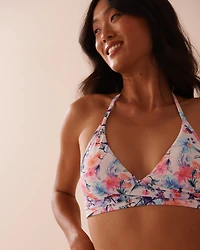 Haut de bikini triangle croisé à l'avant INDIGO