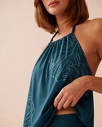 Haut tankini licou MONSTERA