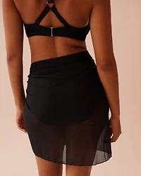 Paréo court en résille