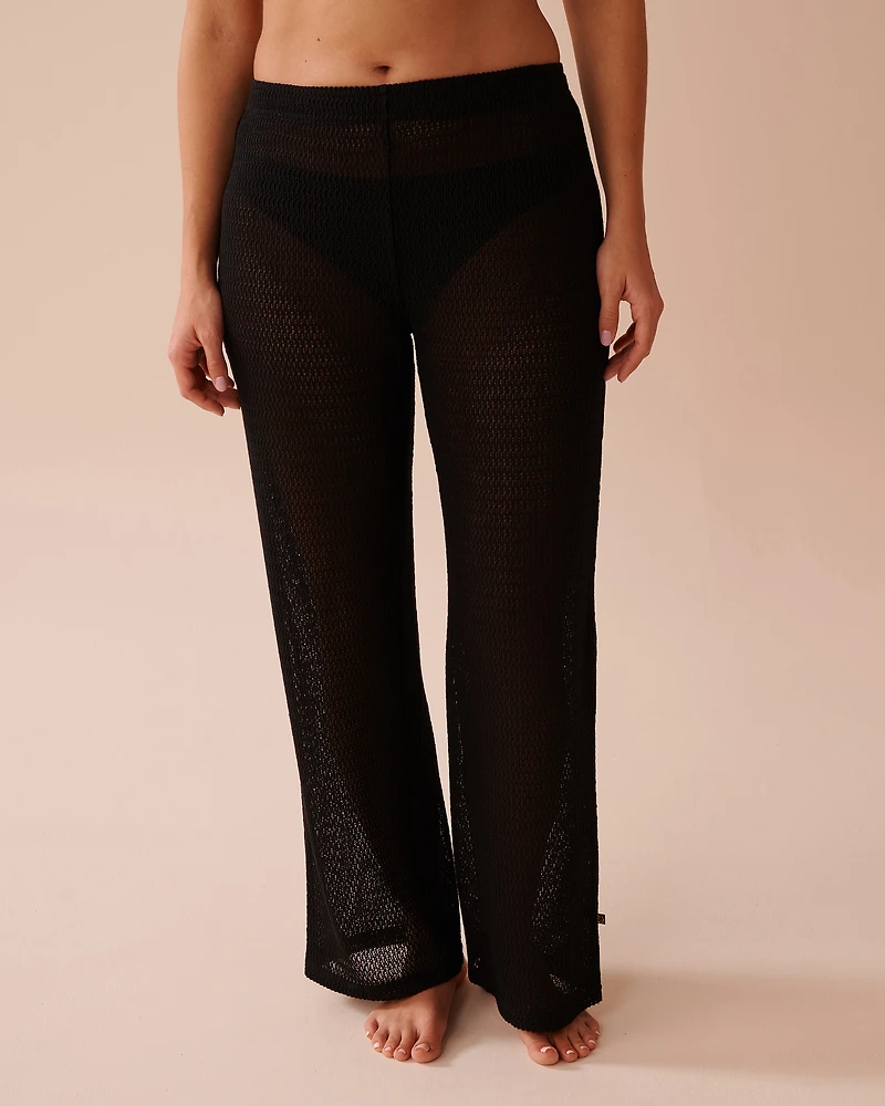 Pantalon en crochet