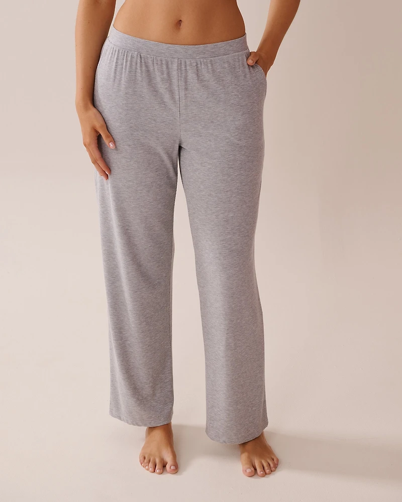 Ribbed Modal Pants
