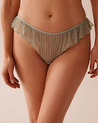 Swiss Dot Mesh 2-piece Set