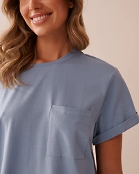 Cotton T-shirt with Pocket